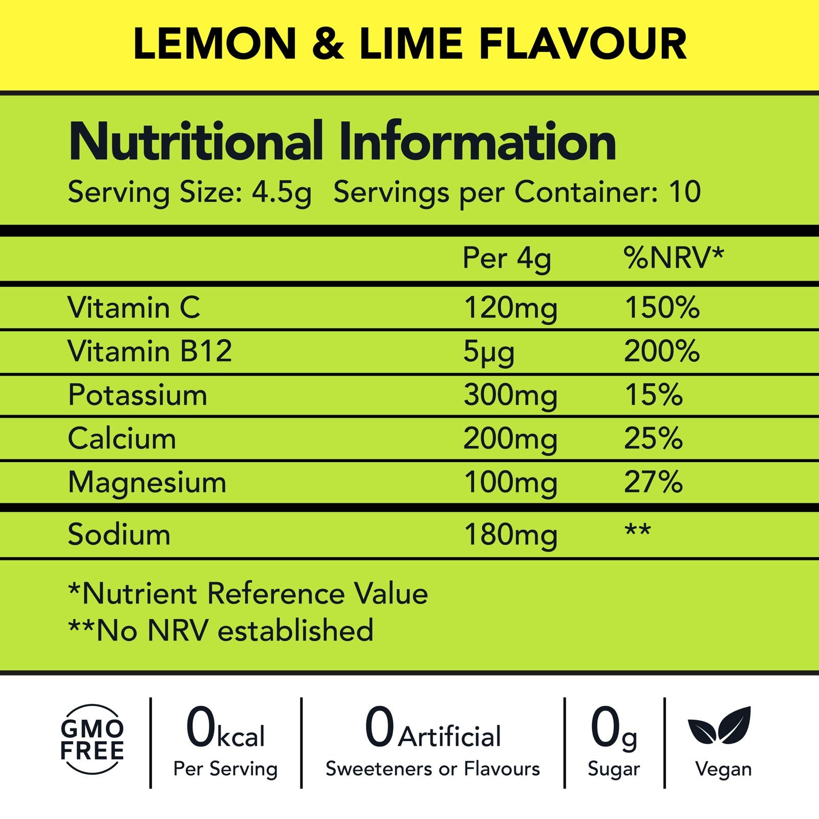 Lemon and Lime - 20 Sachets