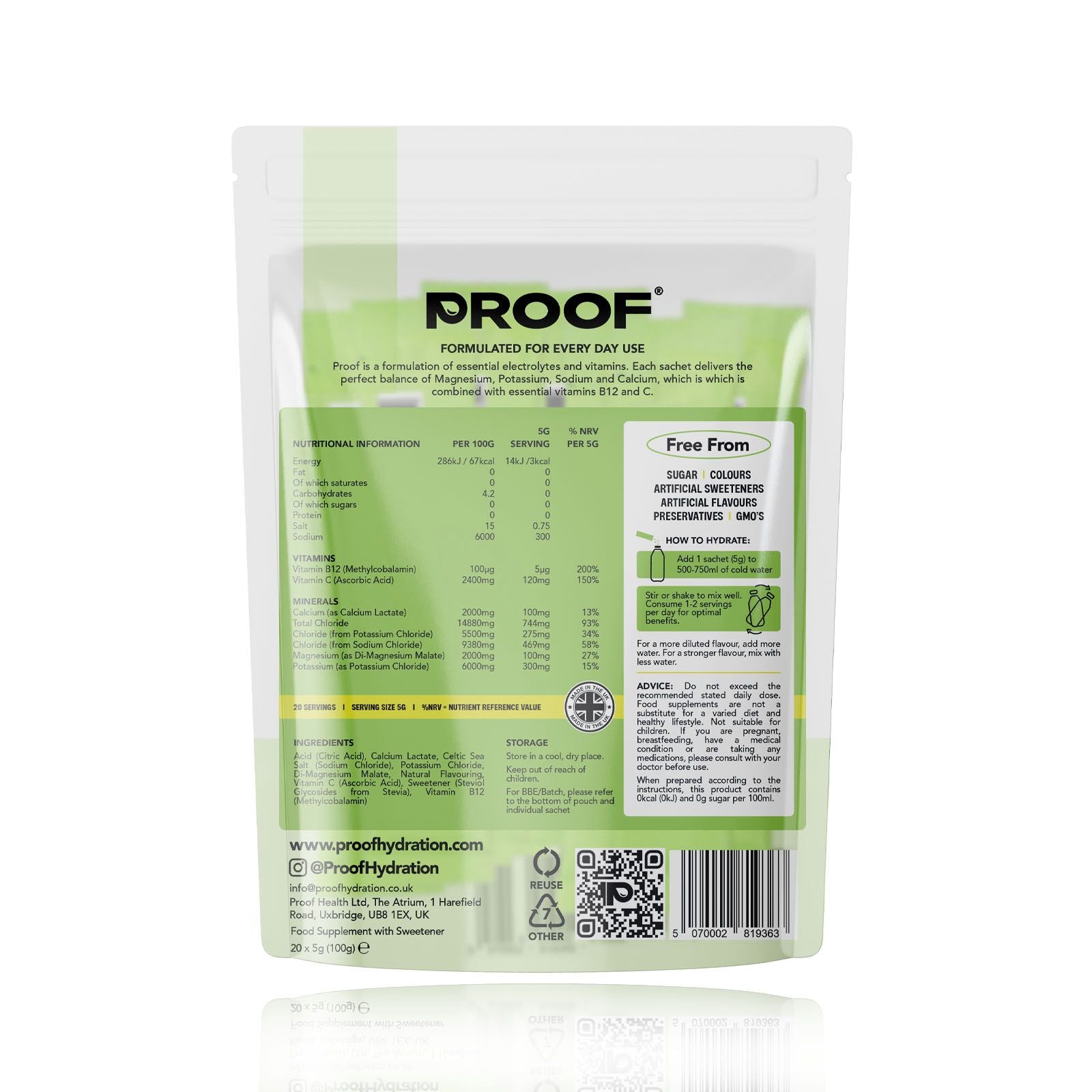 Lemon and Lime - 20 Sachets