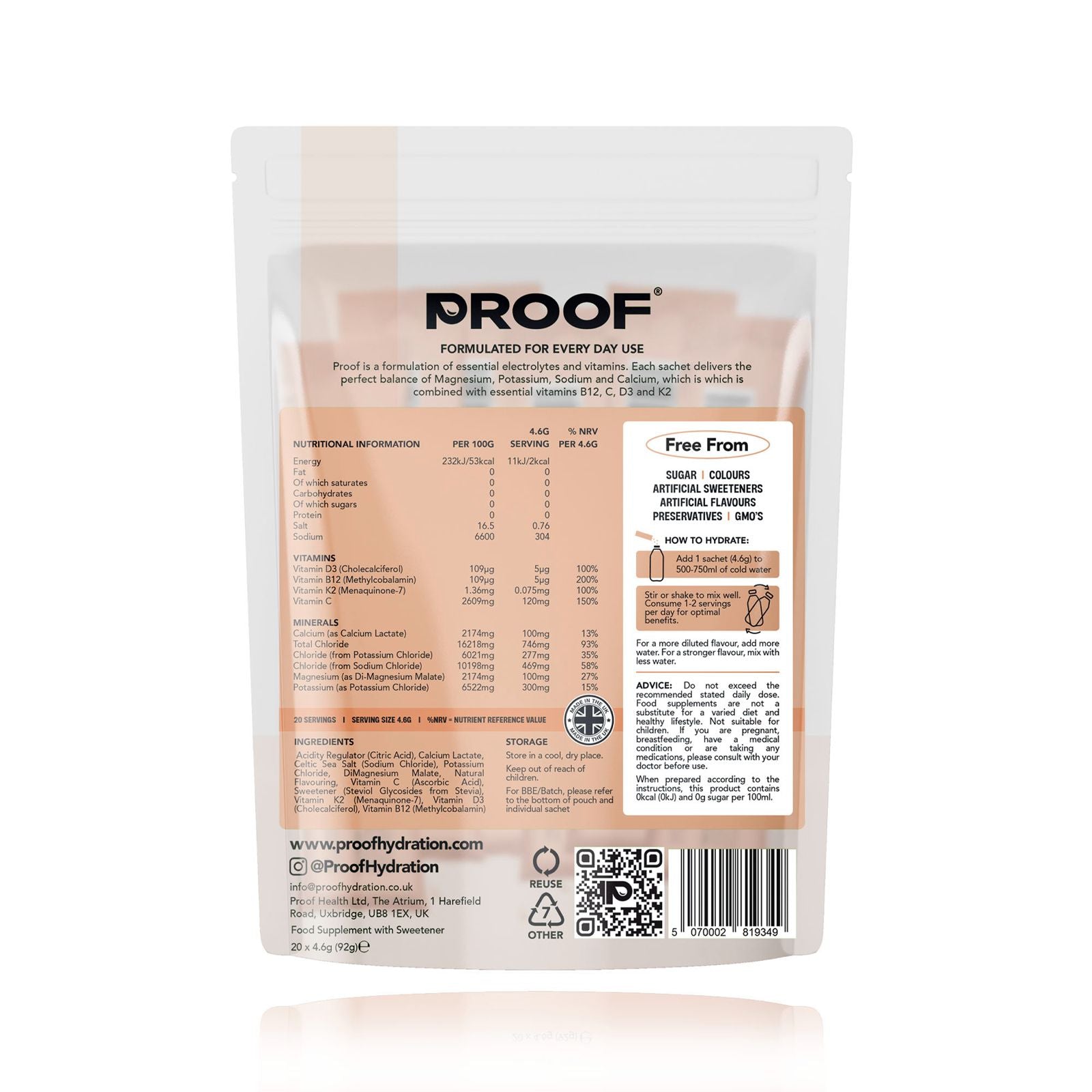 Peach - 20 Sachets