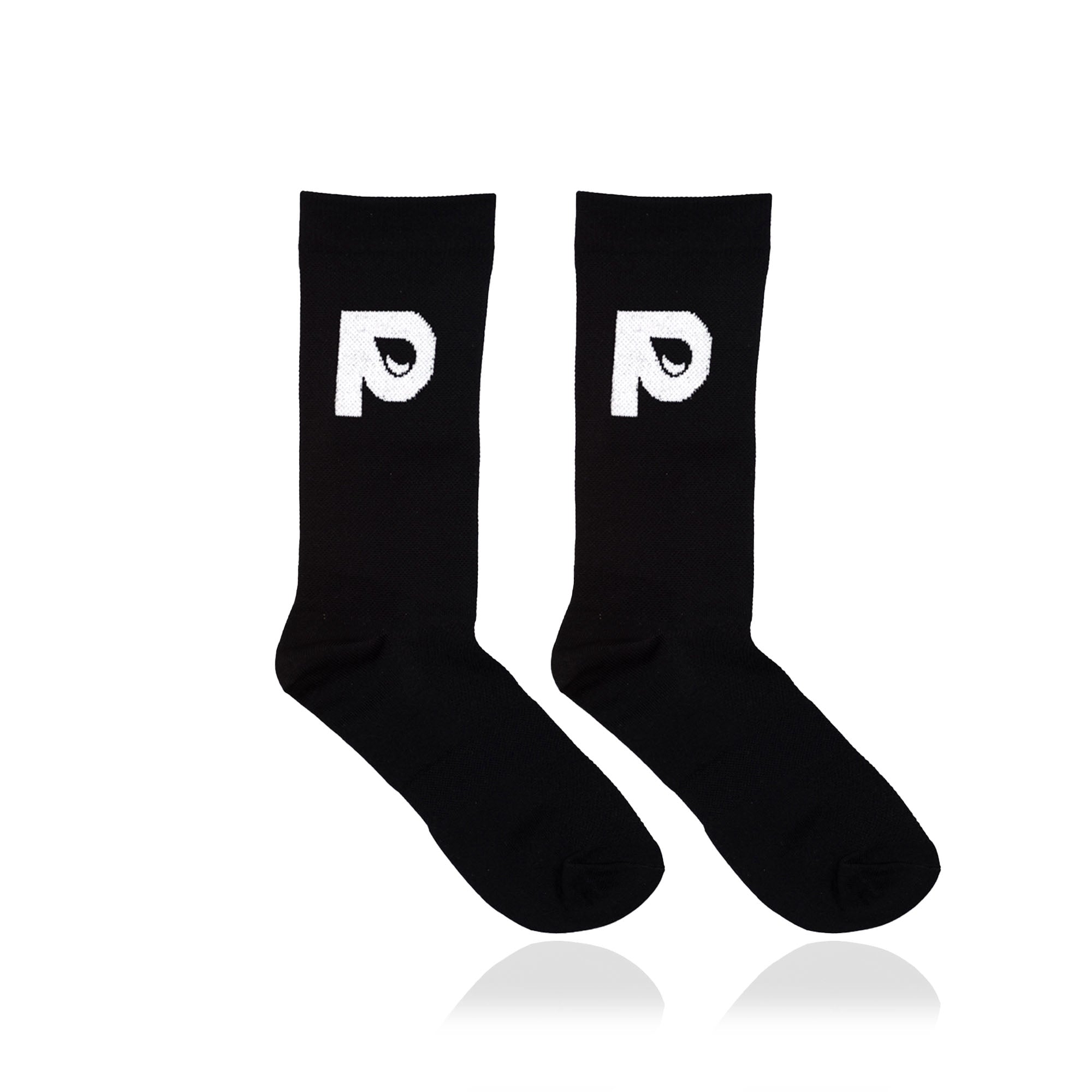 Black running socks