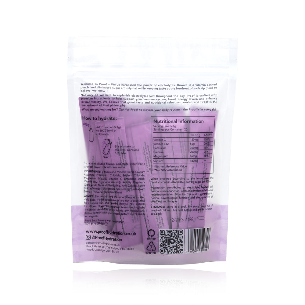 Mixed berry electrolyte