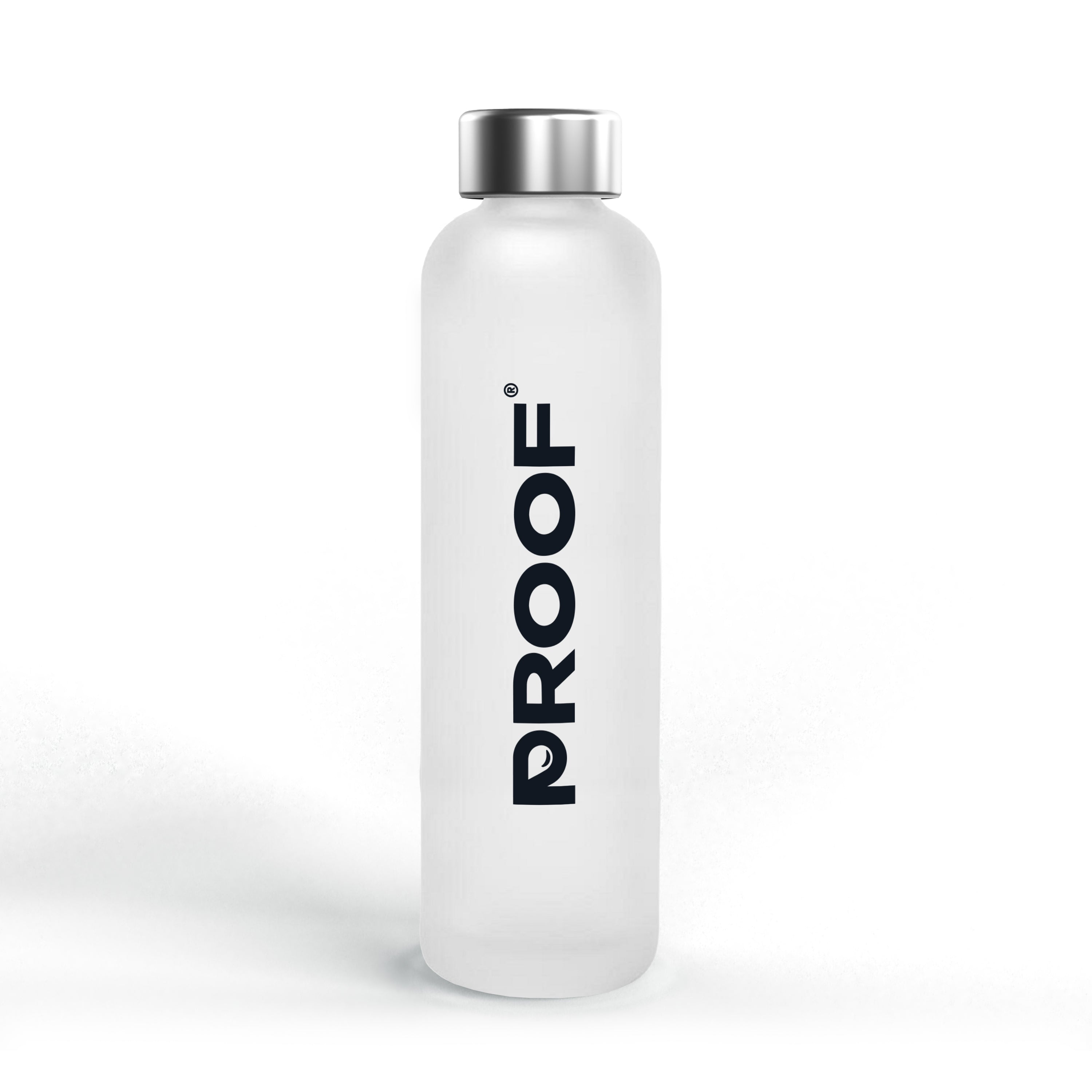 Proof frosted glass bottle - 500ML